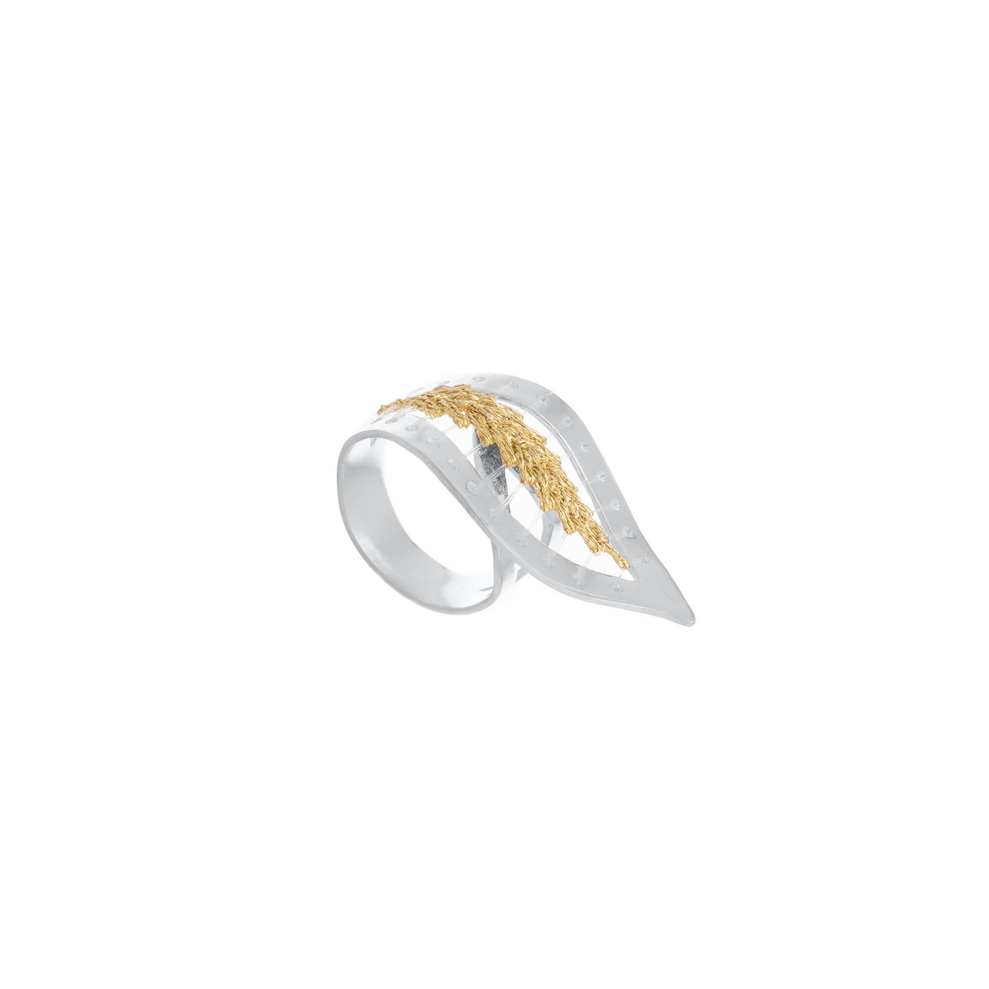 Anillo oleaje azul