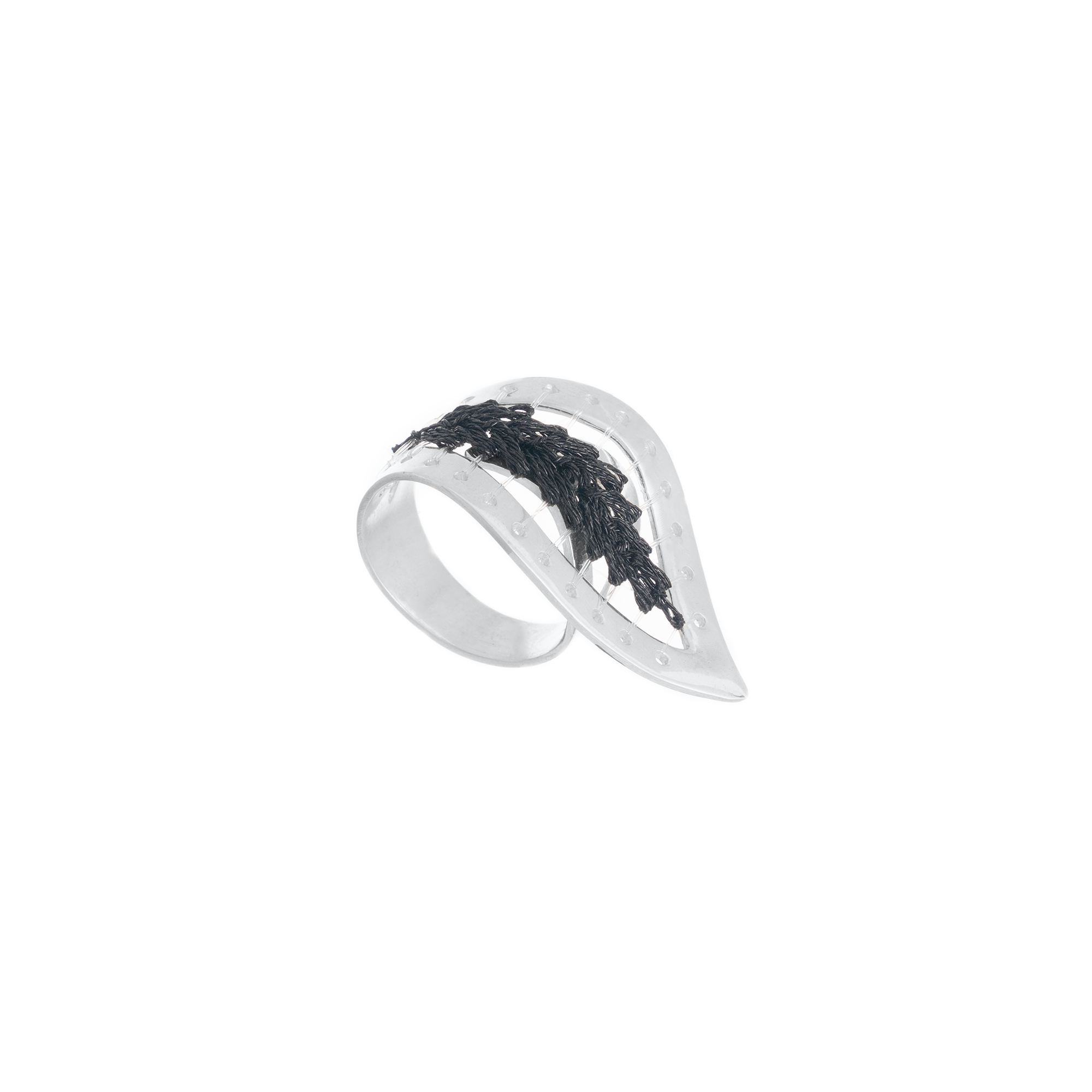 Anillo oleaje azul