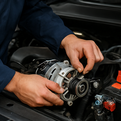 Revisión de alternador y motor de arranque